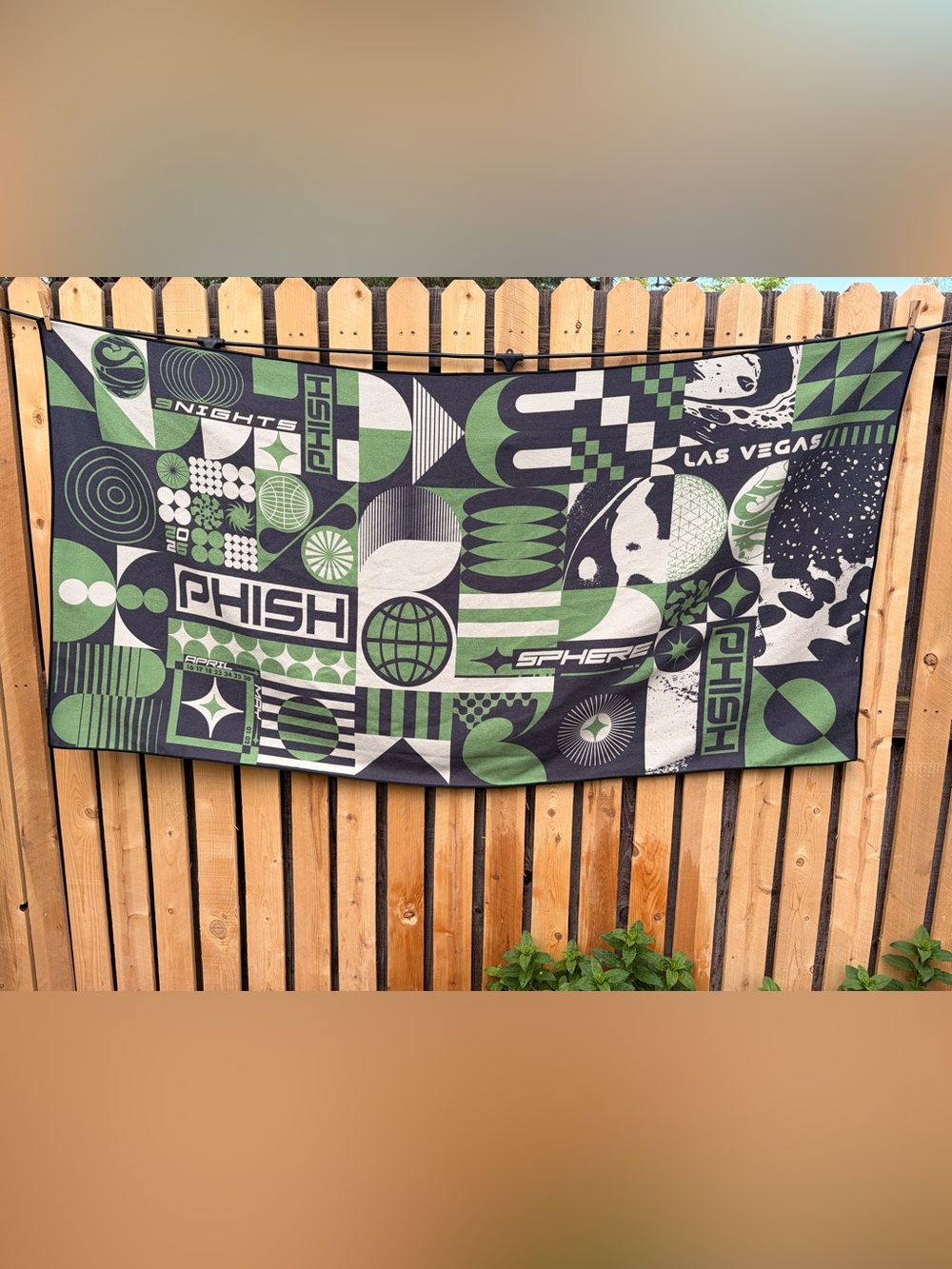 Phish Sphere 2026 Towel April May Las Vegas